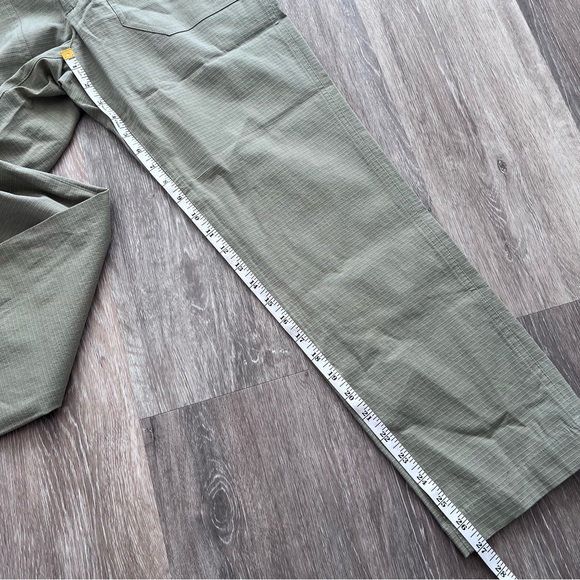 NWT lilla P army green khaki ankle pants - Picture 3 of 8